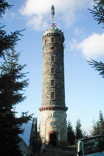 Zlatý Chlum - rozhledna