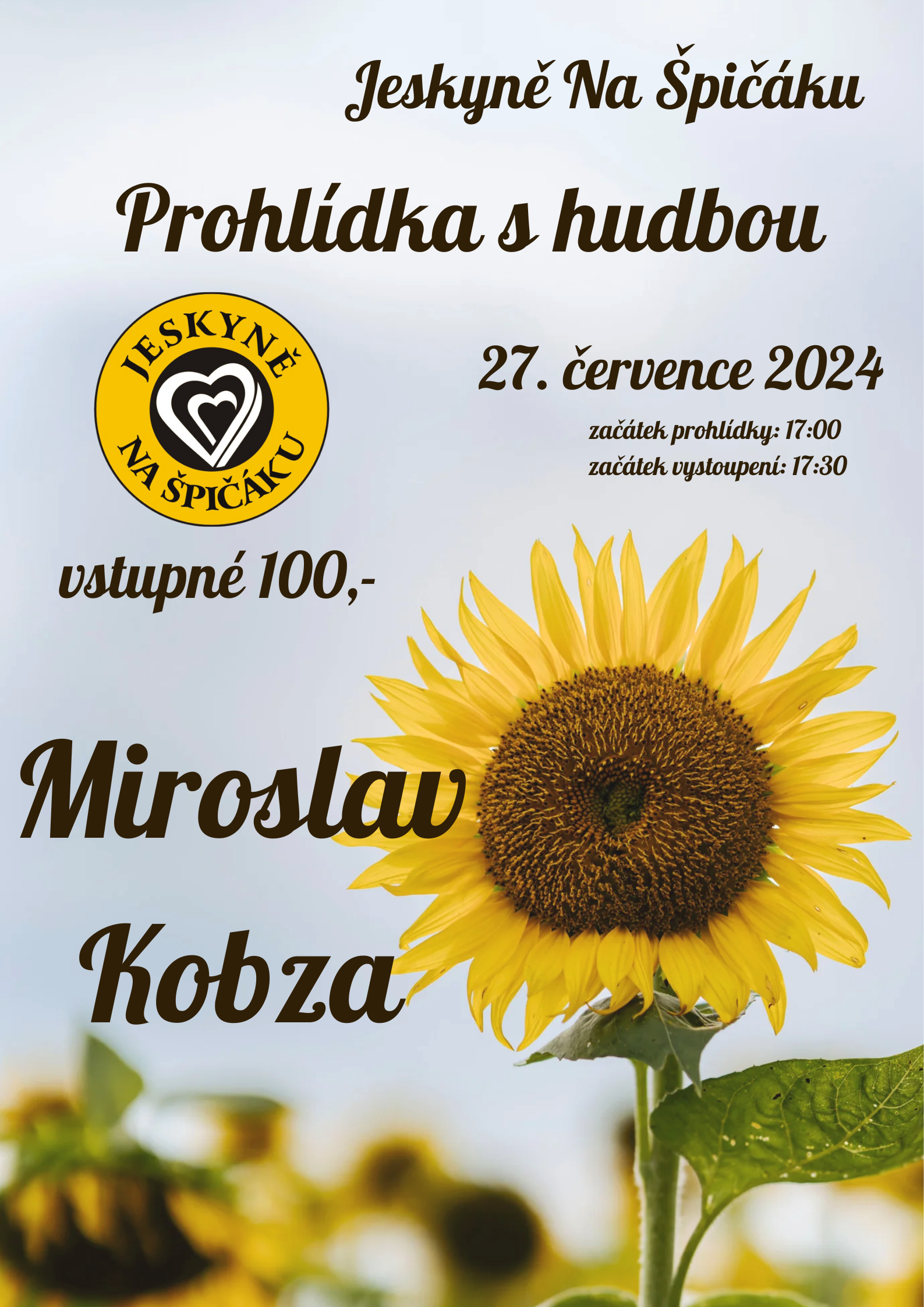Písničkářská variace Mirka Kobzy 29. července 2024 na Špičáku