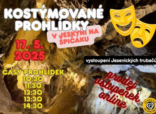 Kostýmované prohlídky Jeskyně Na špičáku 17. května 2025