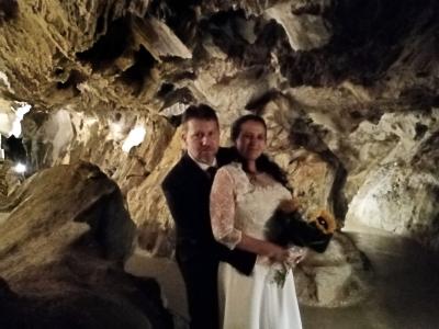 Jeskyně Na Špičáku -  svatba, červen 2023
