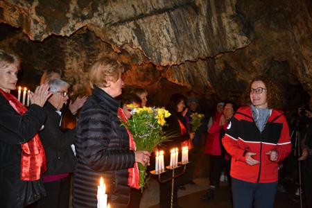 Koncert pěveckého sboru Radost v Jeskyni na Špičáku, 7. 10. 2023