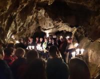 pěvecký sbor Radost v jeskyni Na Špičáku, 2021